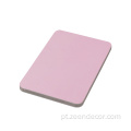 Materiais decorativos espelham placa de espuma de PVC